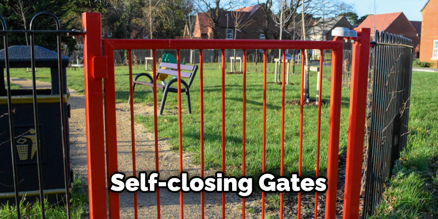 Self-closing Gates