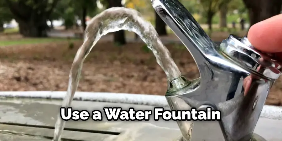 Use a Water Fountain