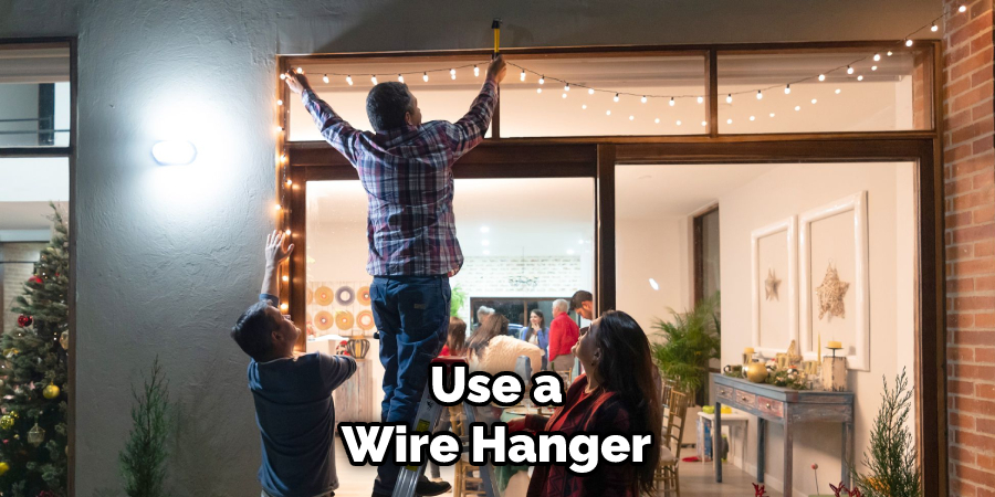 Use a Wire Hanger