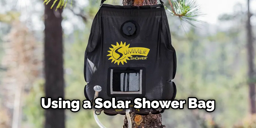 Using a Solar Shower Bag