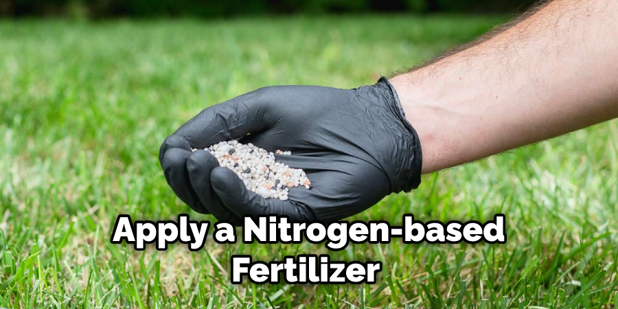 Apply a Nitrogen-based Fertilizer 