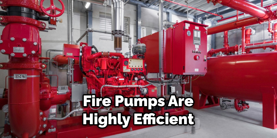 Fire Pumps Are Highly Efficient