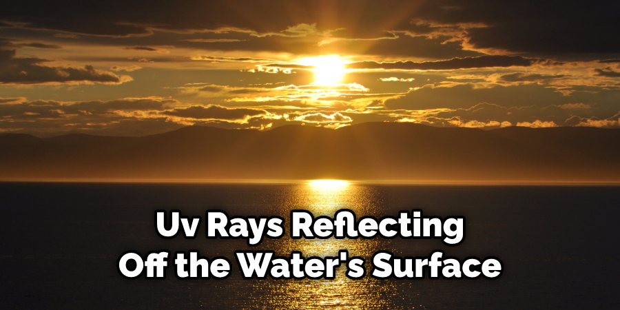 Uv Rays Reflecting Off the Water's Surface