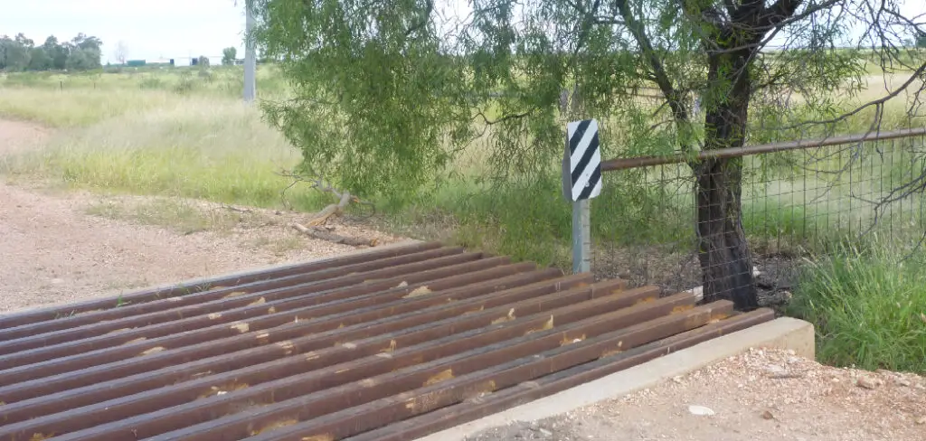 How to Build Cattle Guard