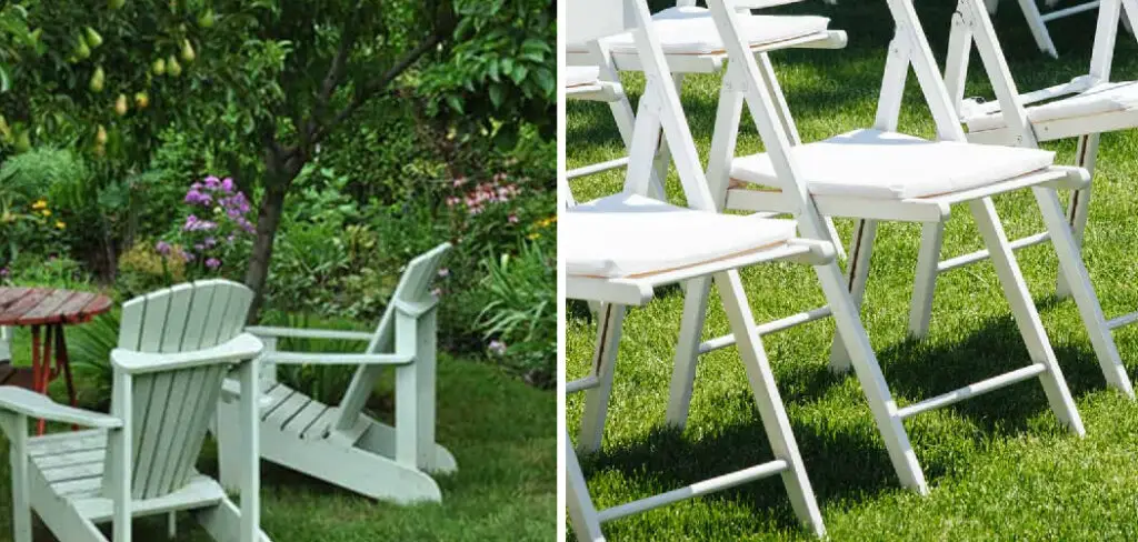 How to Keep Lawn Furniture From Sinking Into Grass