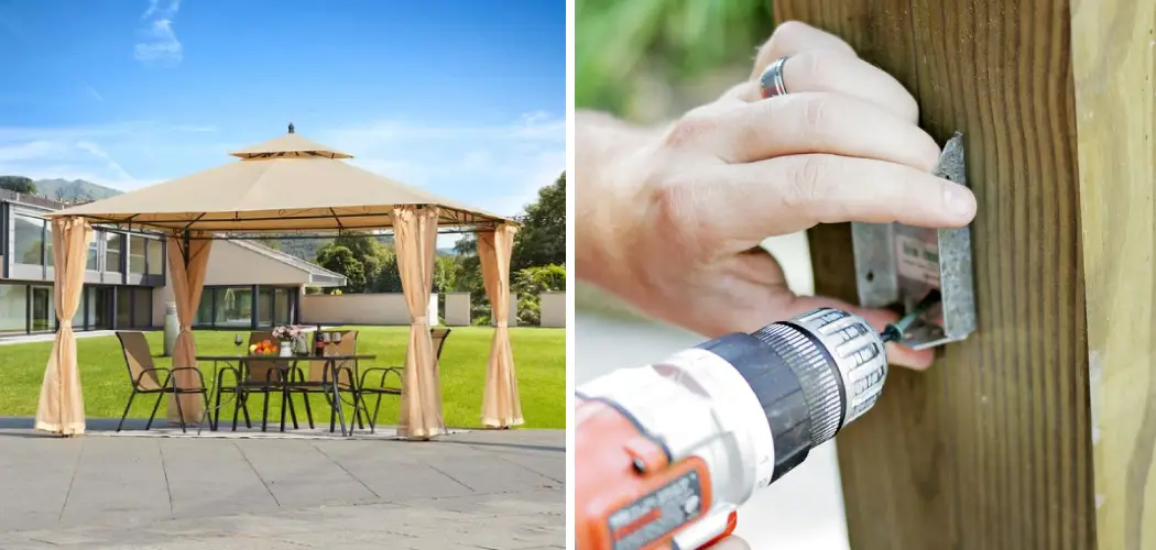 How to Anchor a Pergola without Drilling