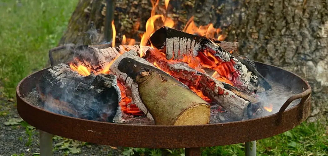 How to Remove Rust from Fire Pit