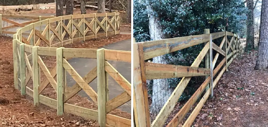 How to Build a Crossbuck Fence