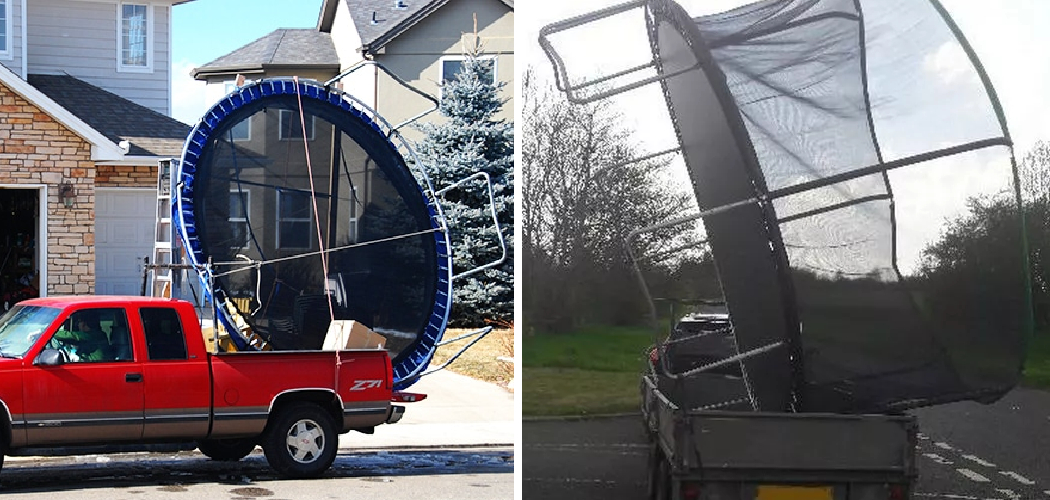 How to Move a Trampoline Without Taking It Apart