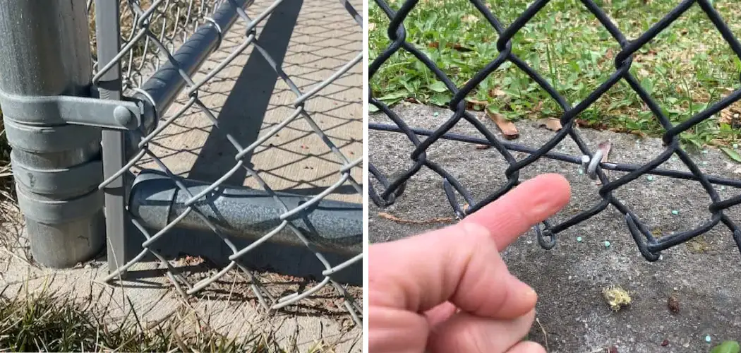 How to Secure a Chain Link Fence at the Bottom