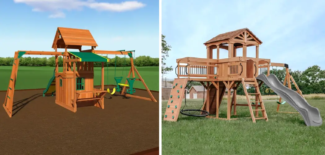 How to Stain a Playset