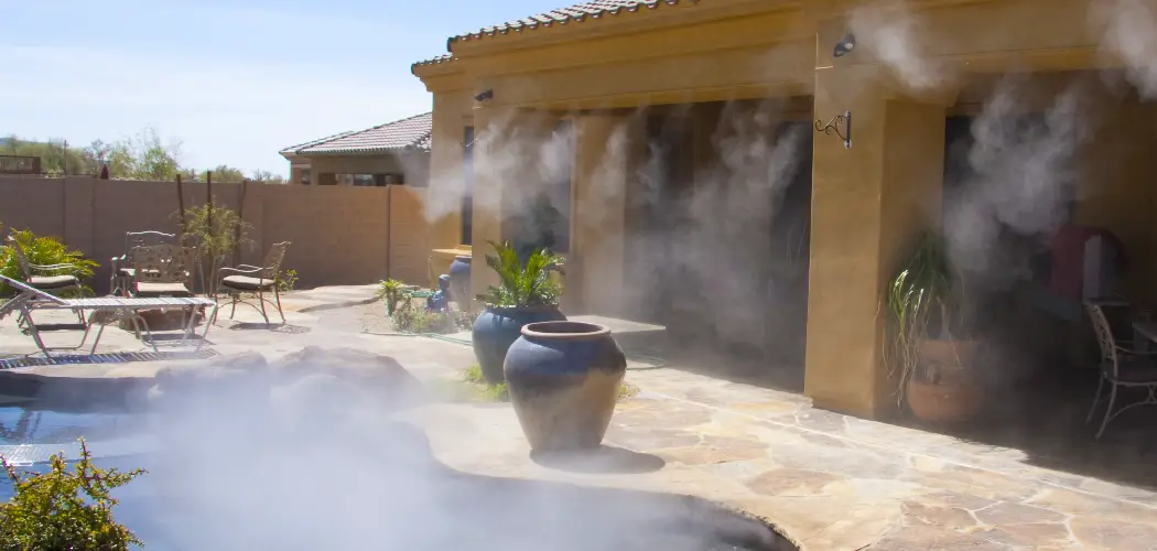 how to install outdoor misting system