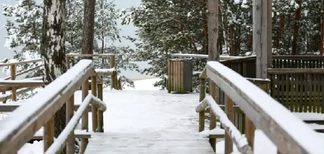 How to Keep Snow Off Deck