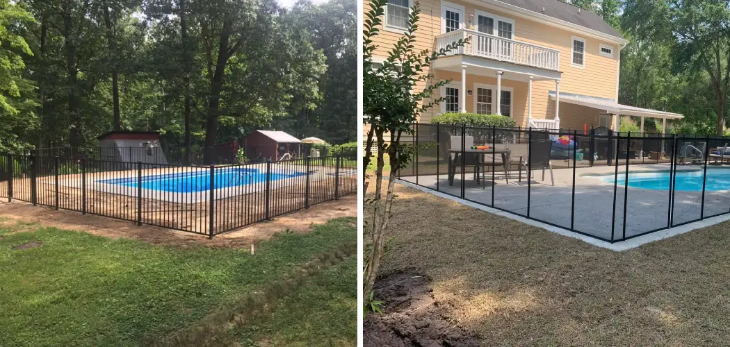 How to Install Pool Fence in Dirt