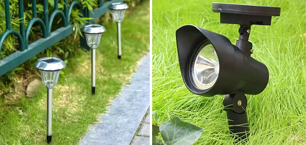 How to Keep Landscape Lights From Tilting