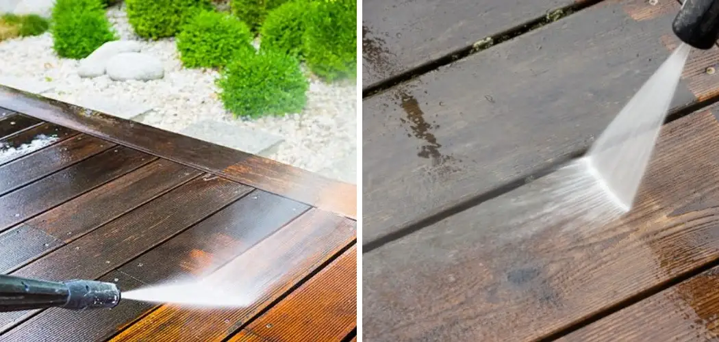 How to Remove Paint From Wood Deck With Pressure Washer