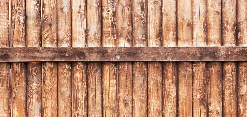 How to Make an Old Fence Look Better