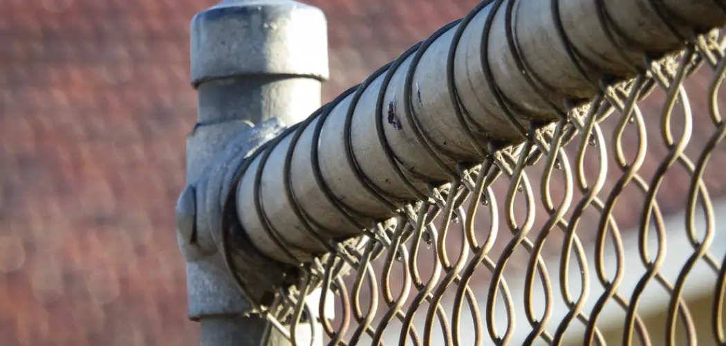 How to Tighten Tension Wire on Chain Link Fence