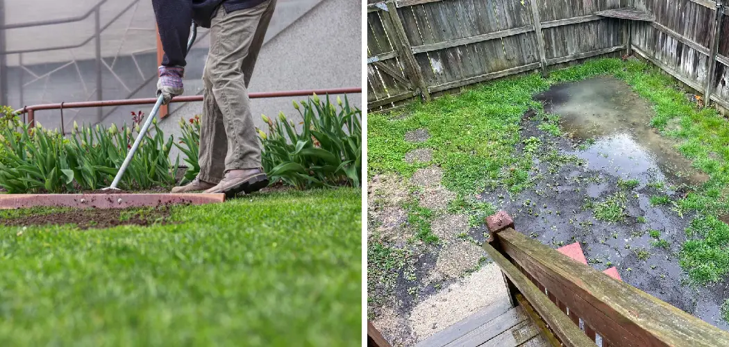 How to Fix Low Spots in Lawn