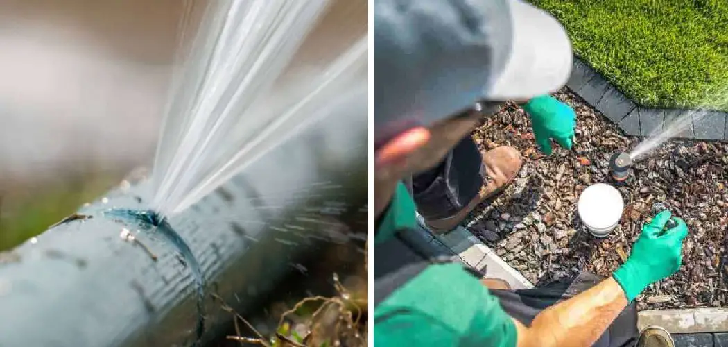 How to Find a Broken Sprinkler Pipe