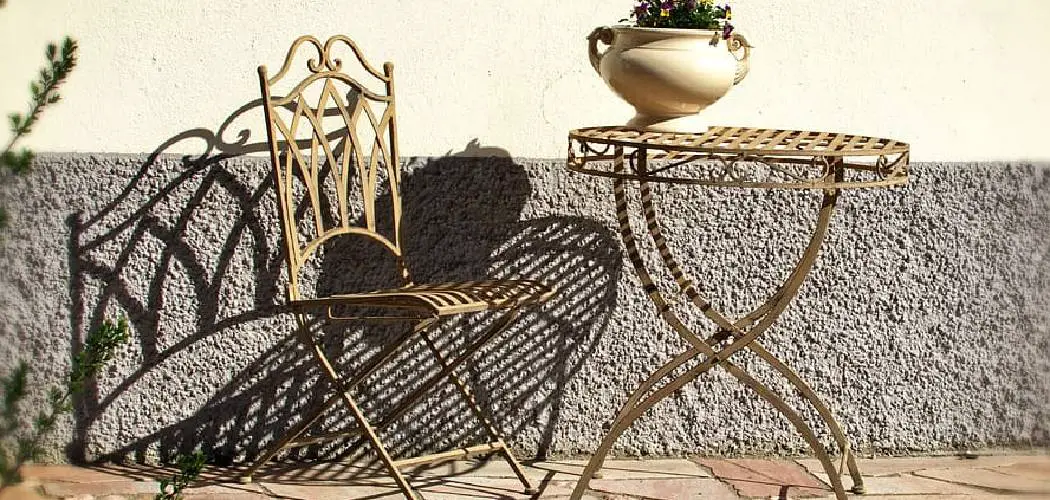 How to Repaint Cast Aluminum Patio Furniture