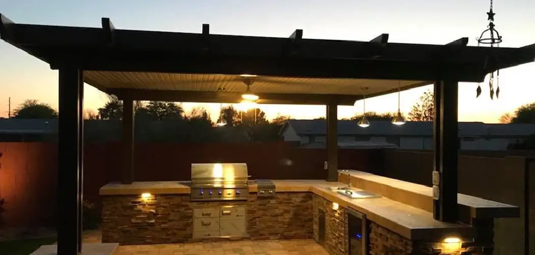How to Build Outdoor Barbecue Island