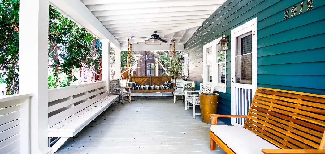 How to Hang Porch Swing From Ceiling