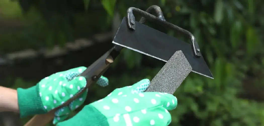 How to Sharpen Garden Hoe