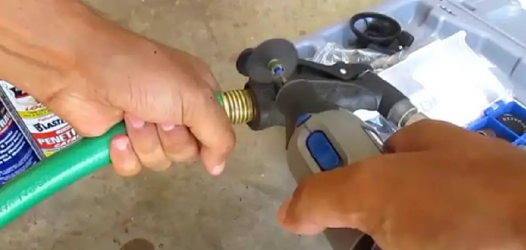 How to Unscrew Nozzle Off Hose