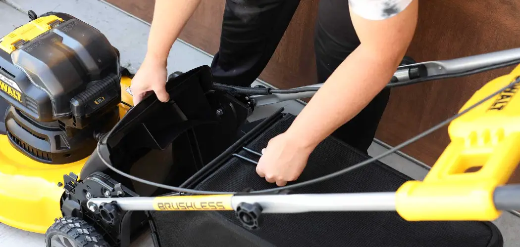 How to Attach a Bag to a Lawn Mower