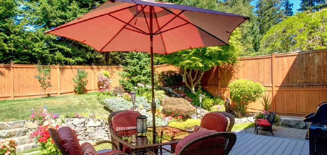 How To Fix Patio Umbrella String