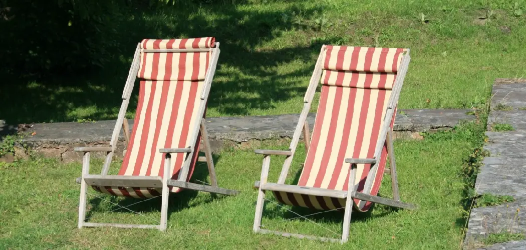 How To Reweb A Lawn Chair With Clips
