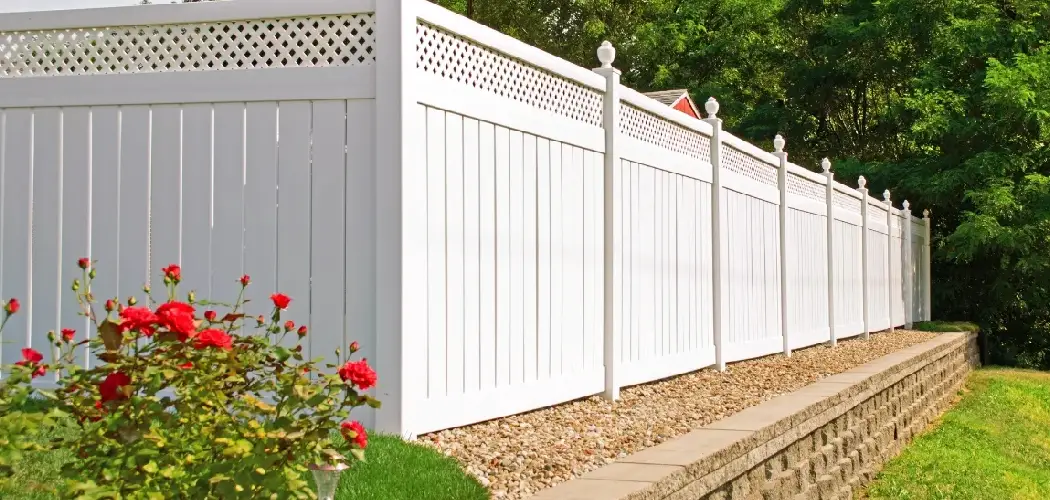 How To Take Vinyl Fence Apart